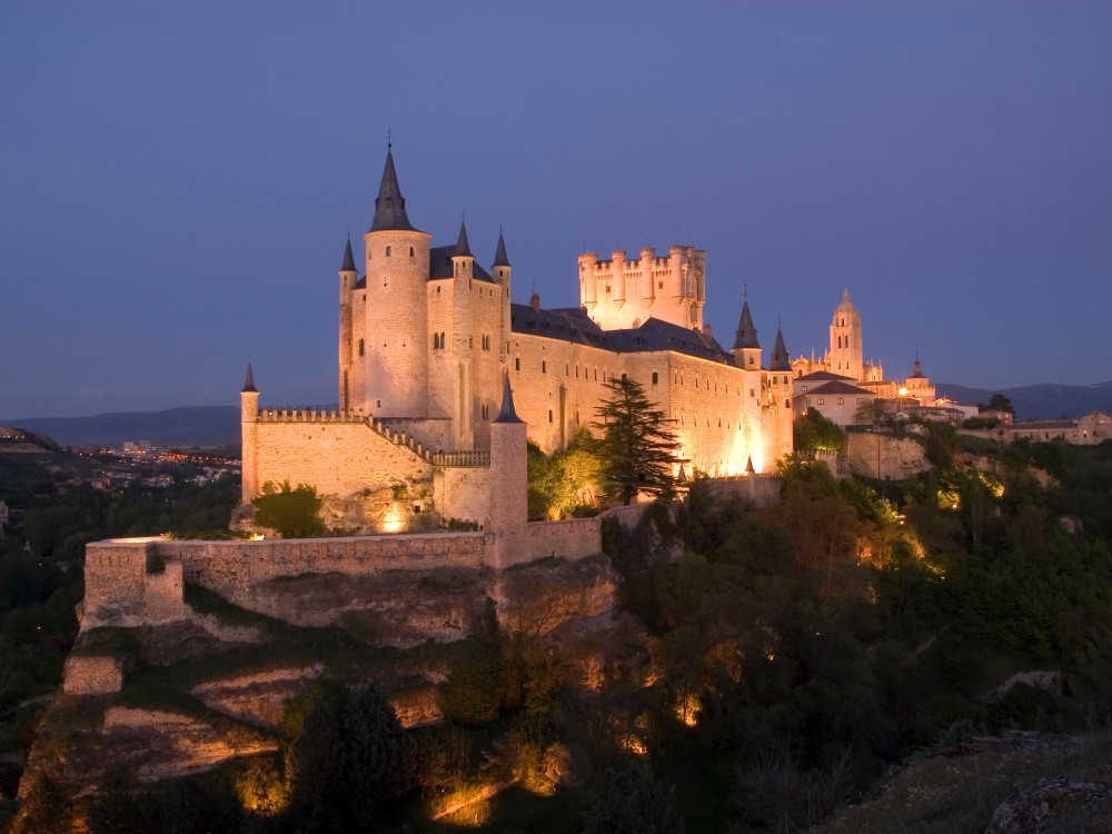 Alcazar fortress in Segovia